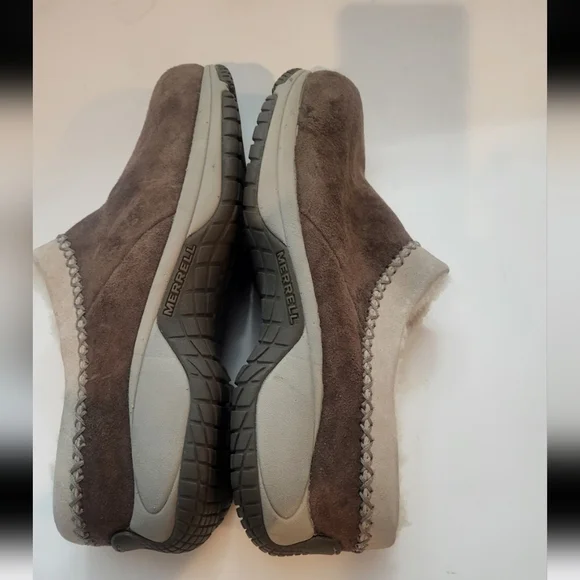 Merrell Women's Clogs Brown Suede size 9 - Picture 2 of 9